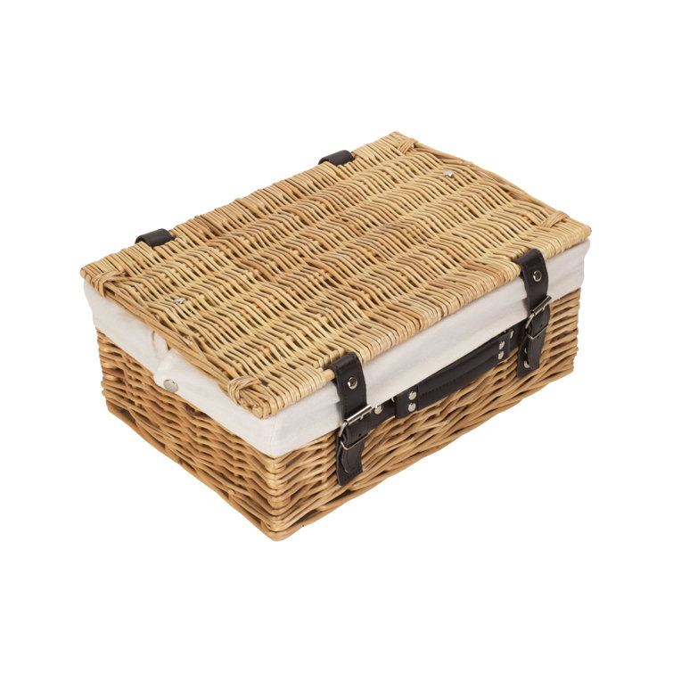 Bay Isle Home Wicker Hamper Basket With Lining Wayfair Co Uk